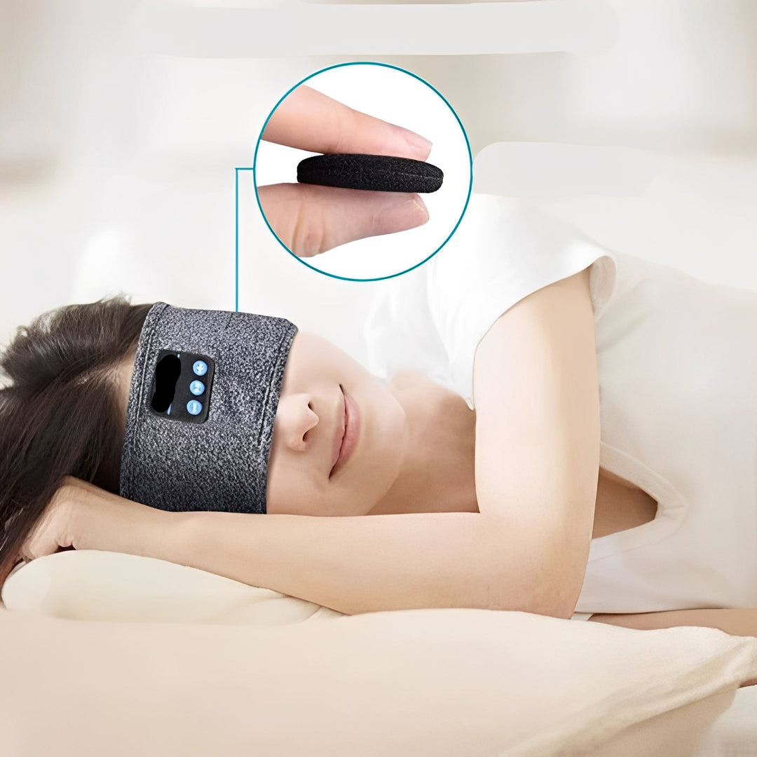 Wireless Bluetooth Sleep Headband with Built-In Speakers