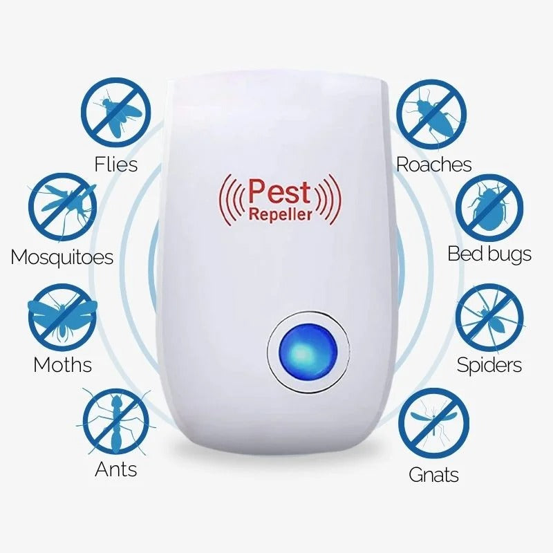 Ultrasonic Pest Deterrent Plug-In Silent Fly Insect Control
