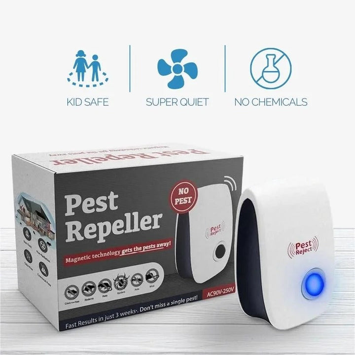 Ultrasonic Pest Deterrent Plug-In Silent Fly Insect Control