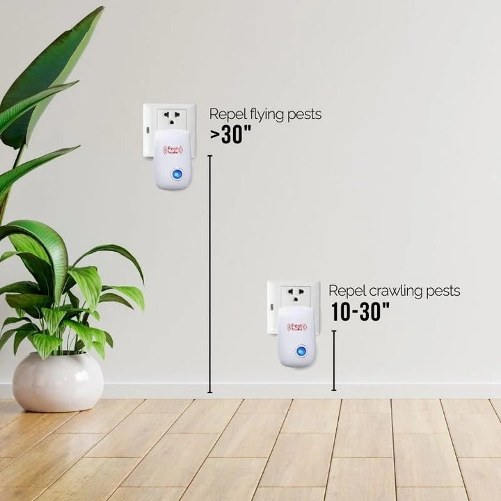 Ultrasonic Pest Deterrent Plug-In Silent Fly Insect Control