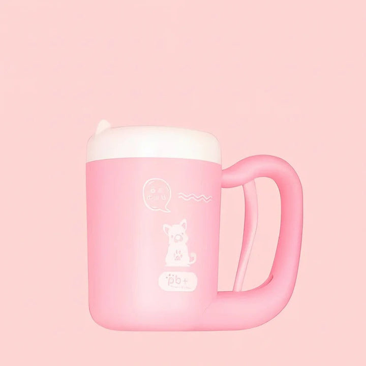 Pet Paw Cleaner Cup with Silicone Bristles Gentle Fit