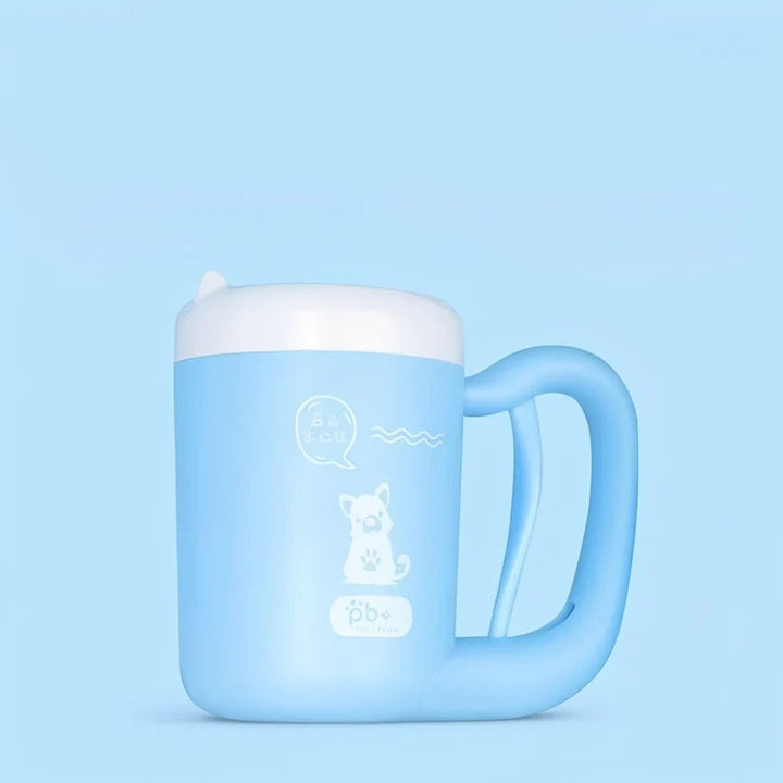 Pet Paw Cleaner Cup with Silicone Bristles Gentle Fit