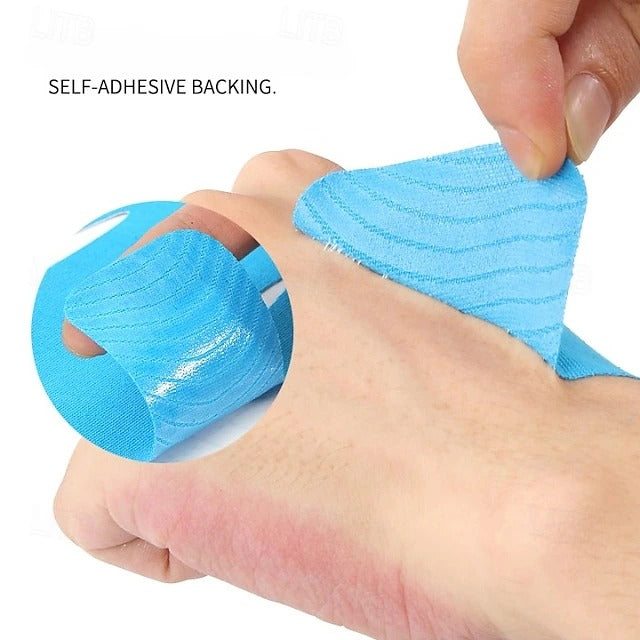 Pre-Cut Sports Kinesiology Tape Waterproof Adhesive Support