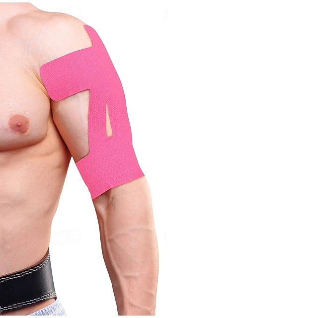 Pre-Cut Sports Kinesiology Tape Waterproof Adhesive Support