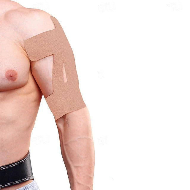 Pre-Cut Sports Kinesiology Tape Waterproof Adhesive Support