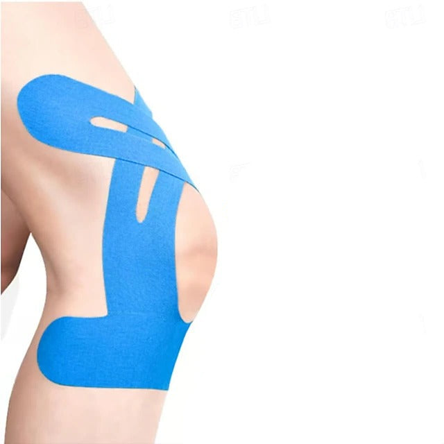 Pre-Cut Sports Kinesiology Tape Waterproof Adhesive Support