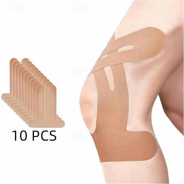 Pre-Cut Sports Kinesiology Tape Waterproof Adhesive Support