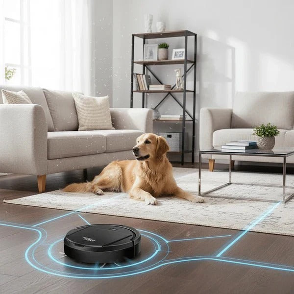 Robot Vacuum Cleaner with Hepa Filter Quiet Cleaning Technology