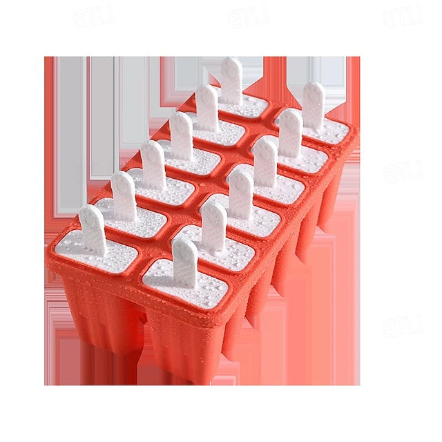 Silicone Ice Pop Mold BPA with Sticks for Homemade Treats