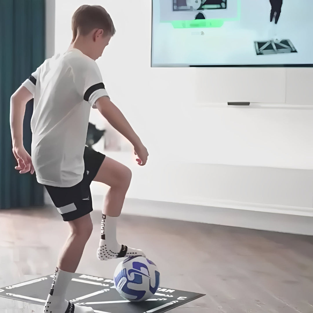 Indoor Football Training Mat with Video Guided Sessions