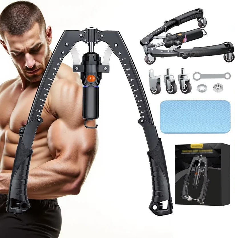 Adjustable Hydraulic Arm and Chest Exerciser Resistance Home Gym
