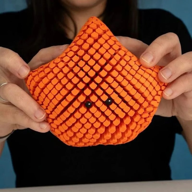 3D Printed Sea Star Sensory Toy Flexible Articulated Segments