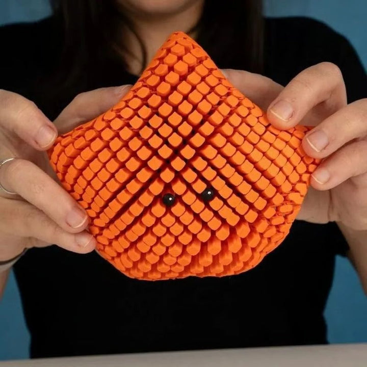 3D Printed Sea Star Sensory Toy Flexible Articulated Segments