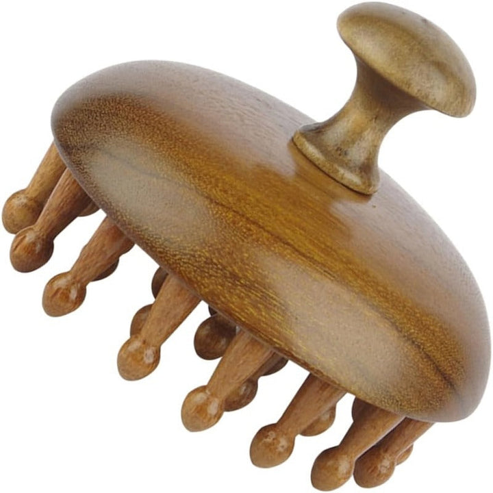 Aromatic Wood Detangling Comb with Scalp Stimulation and Massage