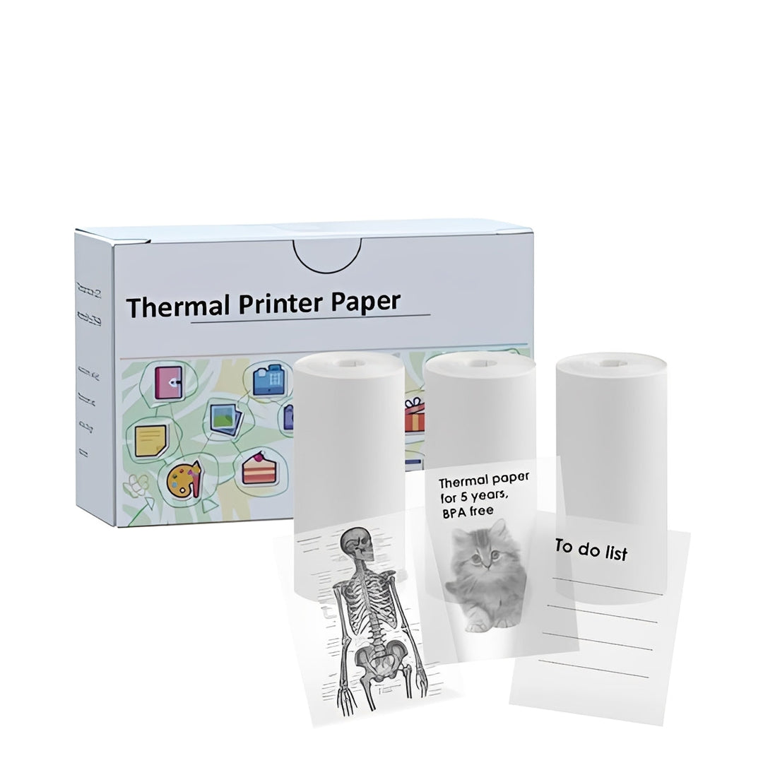 Portable Thermal Sticker Printer with Bluetooth for Photos and Memos