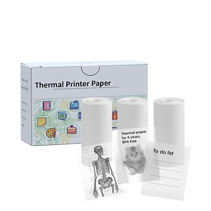 Portable Thermal Sticker Printer with Bluetooth for Photos and Memos