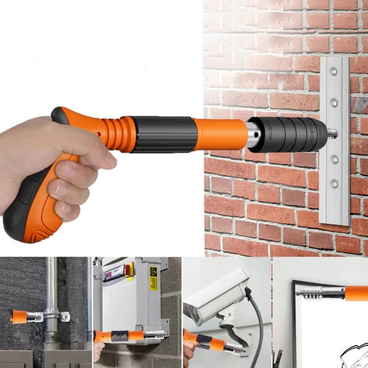 Cordless Concrete Nail Gun Durable Heavy-Duty