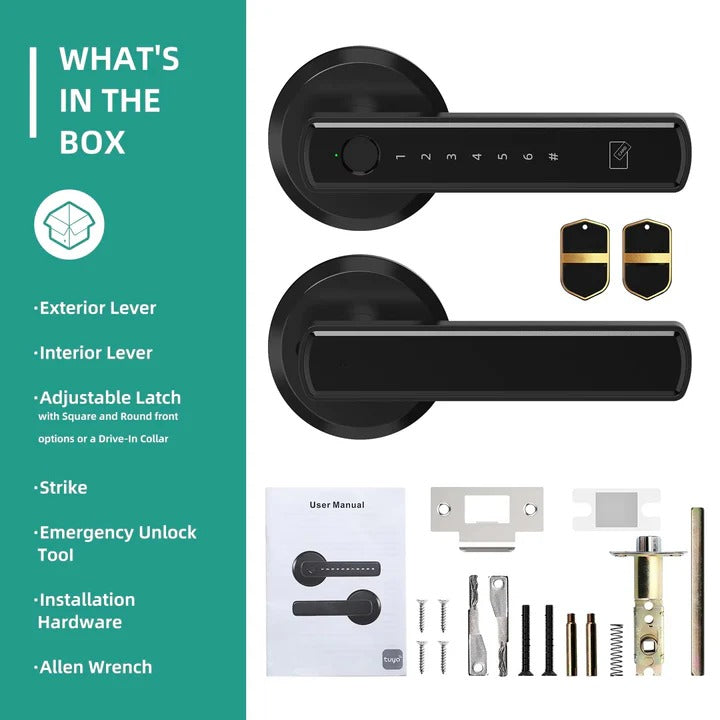 Keyless Access Smart Handle Door Lock