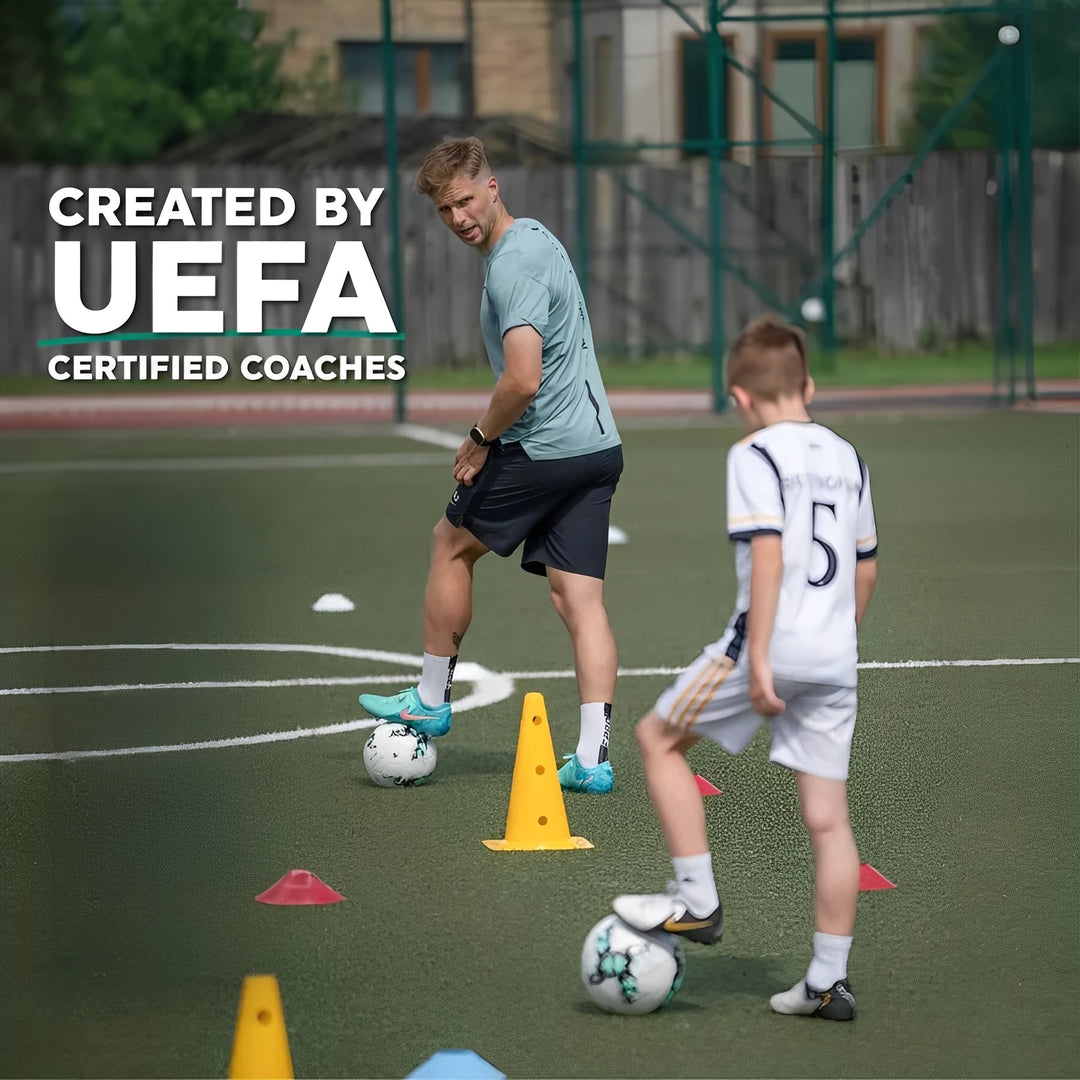 Indoor Football Training Mat with Video Guided Sessions