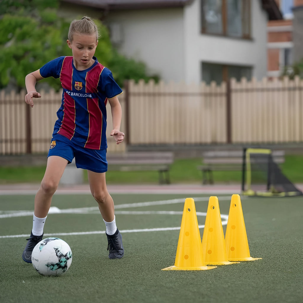 Indoor Football Training Mat with Video Guided Sessions