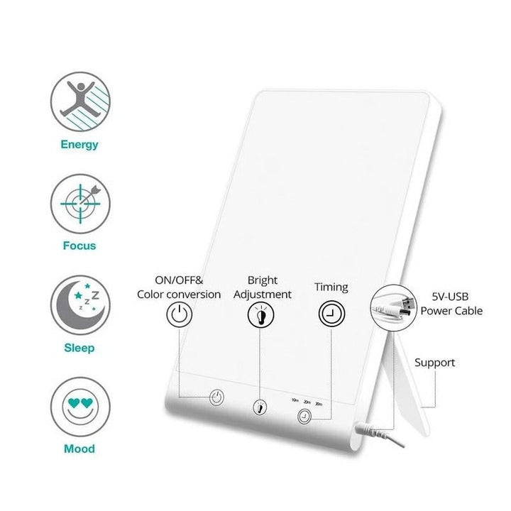 Full Spectrum Daylight Simulation Lamp Adjustable Intensity