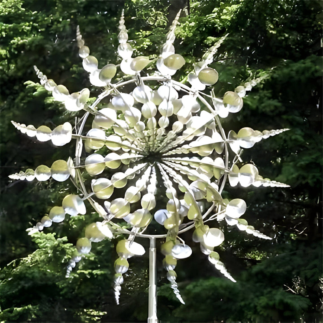 Metal Wind Spinner Kinetic Anti-Rust Durable Outdoor Decoration