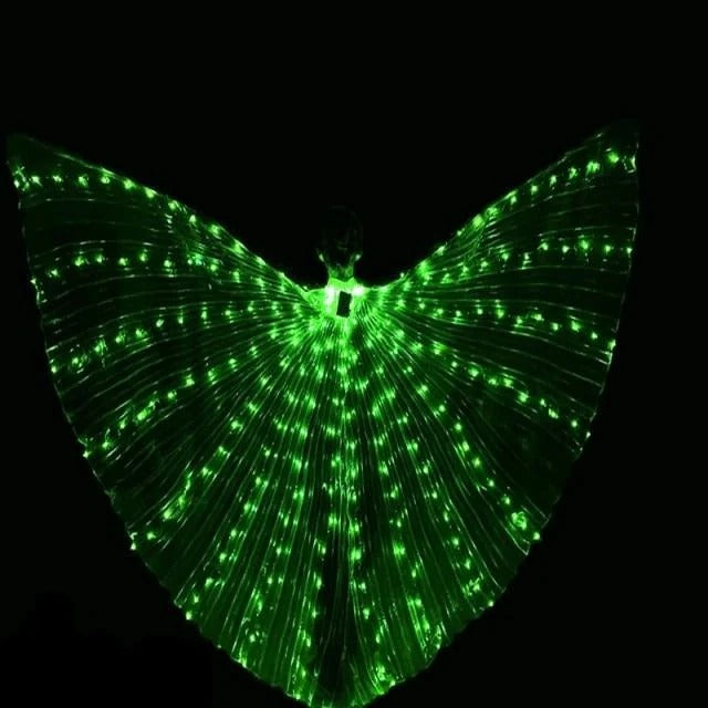 Decorative LED Butterfly Wings with Fluorescent