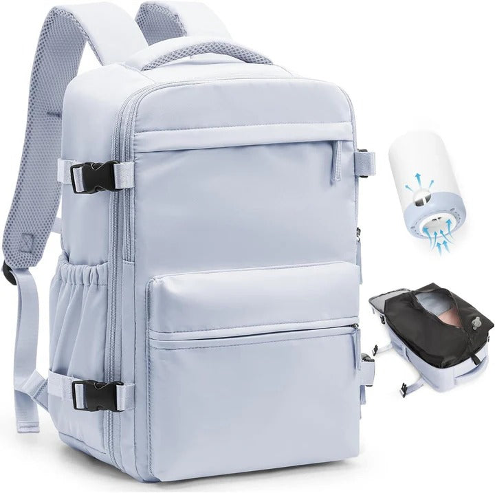 Travel Backpack Water-Resistant Fits 15.6in Devices