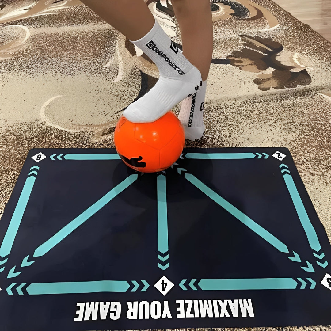 Indoor Football Training Mat with Video Guided Sessions
