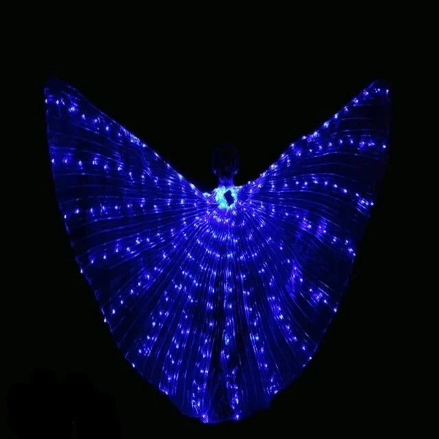 Decorative LED Butterfly Wings with Fluorescent