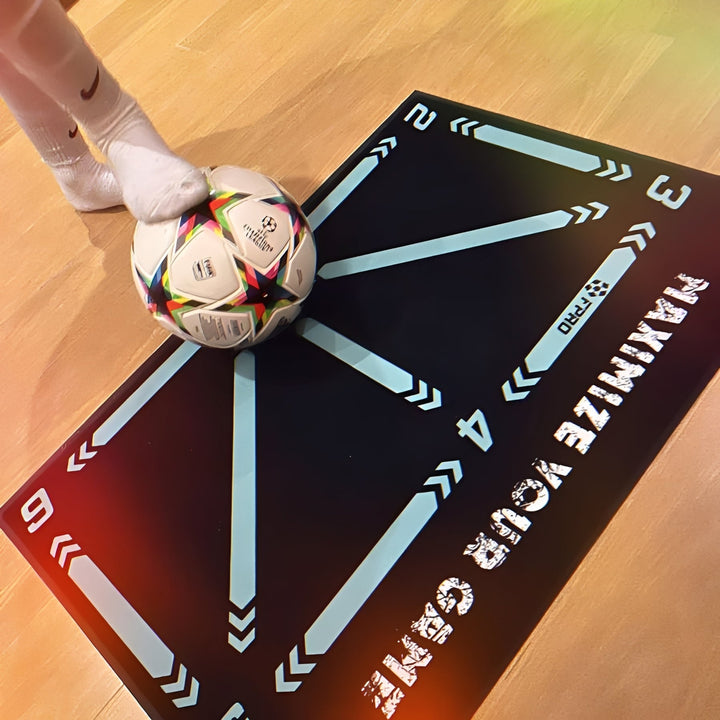 Indoor Football Training Mat with Video Guided Sessions