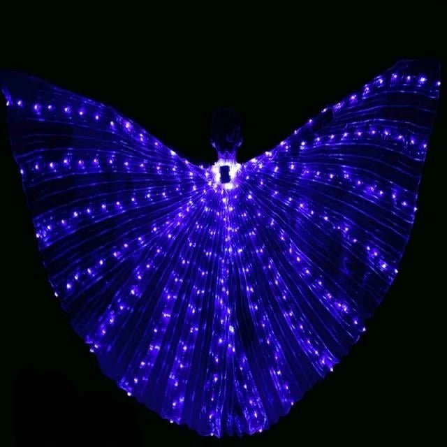 Decorative LED Butterfly Wings with Fluorescent