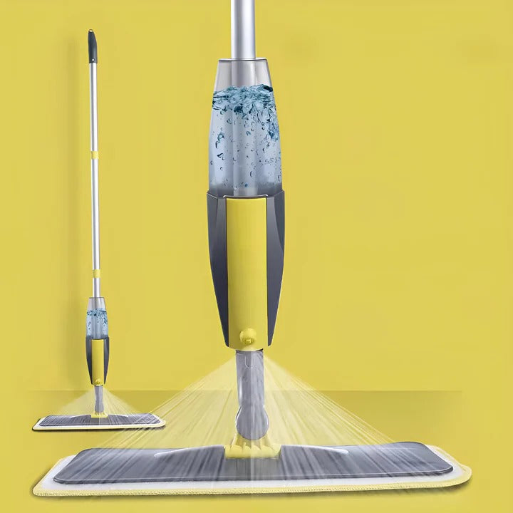 Microfiber Spray Mop with Adjustable Handle for Hard Floors - Lenila