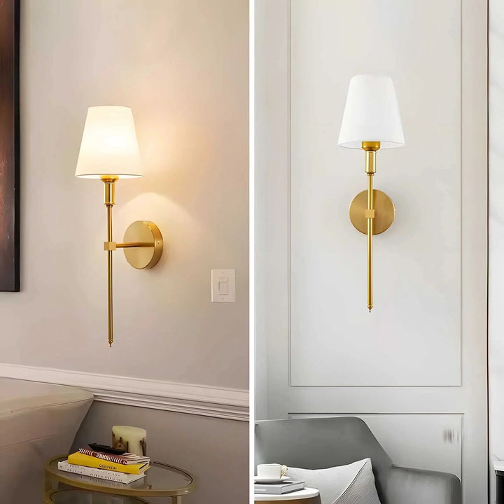 Wireless Wall Mounted Fixtures Battery Operated Set