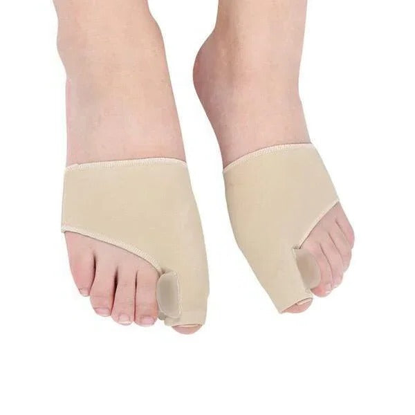 Silicone Gel Fabric Forefoot Wrap with Big Toe Sleeve