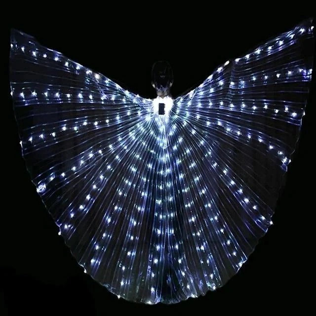 Decorative LED Butterfly Wings with Fluorescent