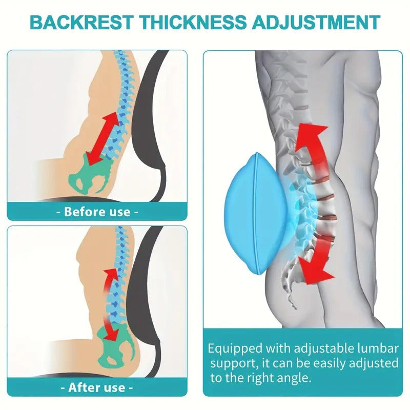 Heated Back Massager Full Coverage Design