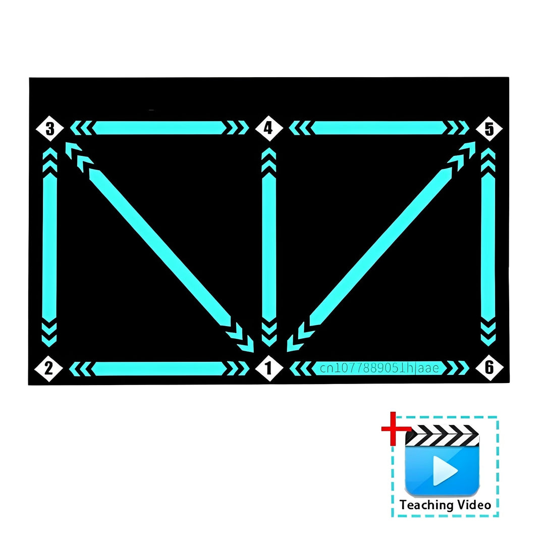 Indoor Football Training Mat with Video Guided Sessions
