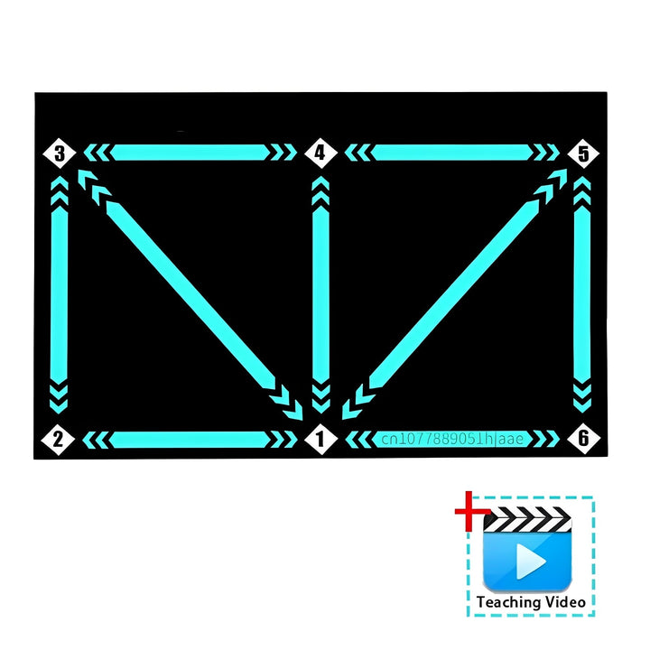 Indoor Football Training Mat with Video Guided Sessions