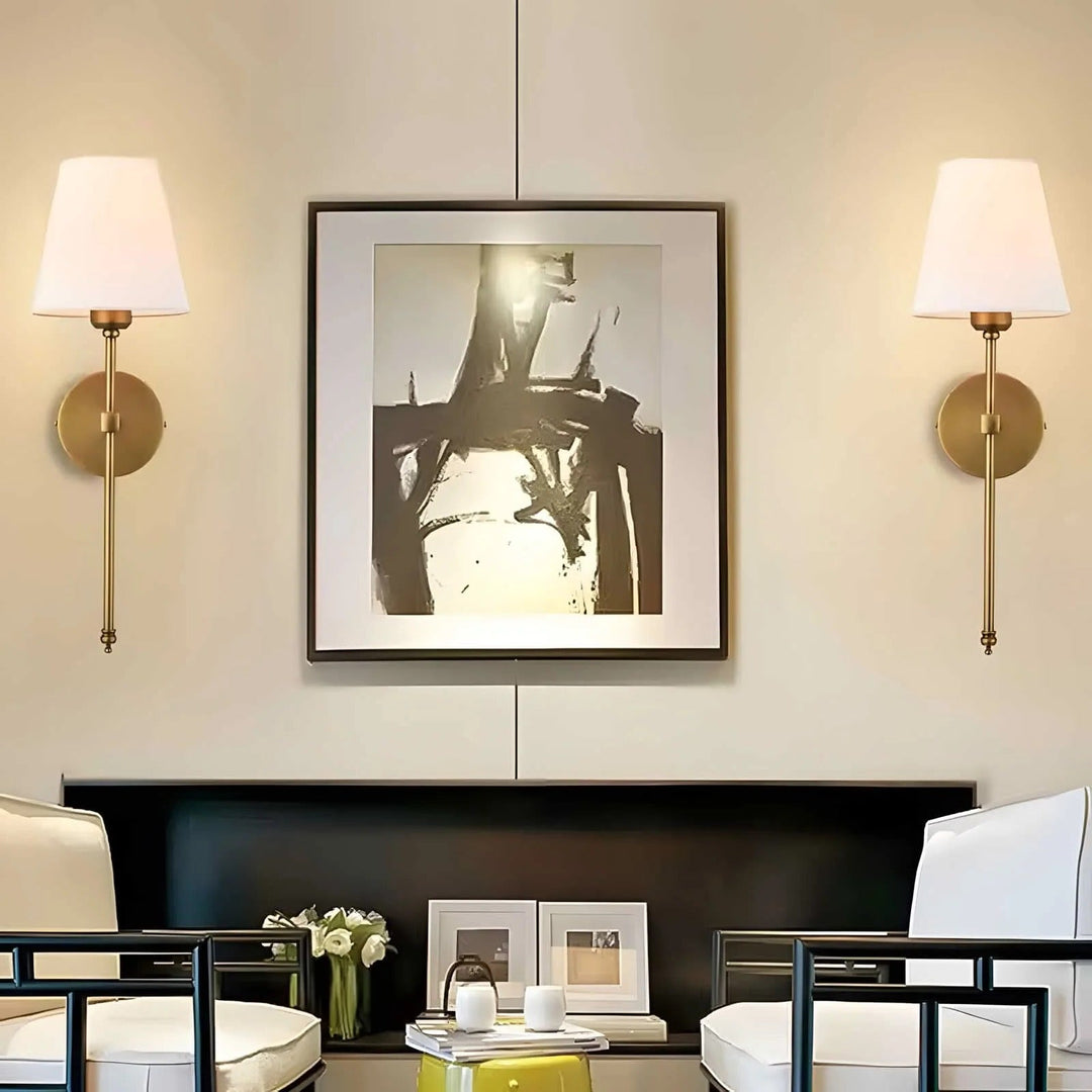 Wireless Wall Mounted Fixtures Battery Operated Set - Lenila