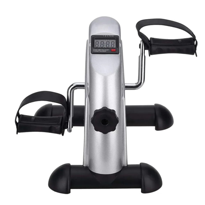 Compact Under Desk Pedal Exerciser Adjustable Resistance Digital