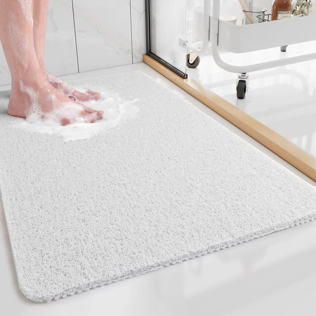Non-Slip Shower Mat with Textured Surface