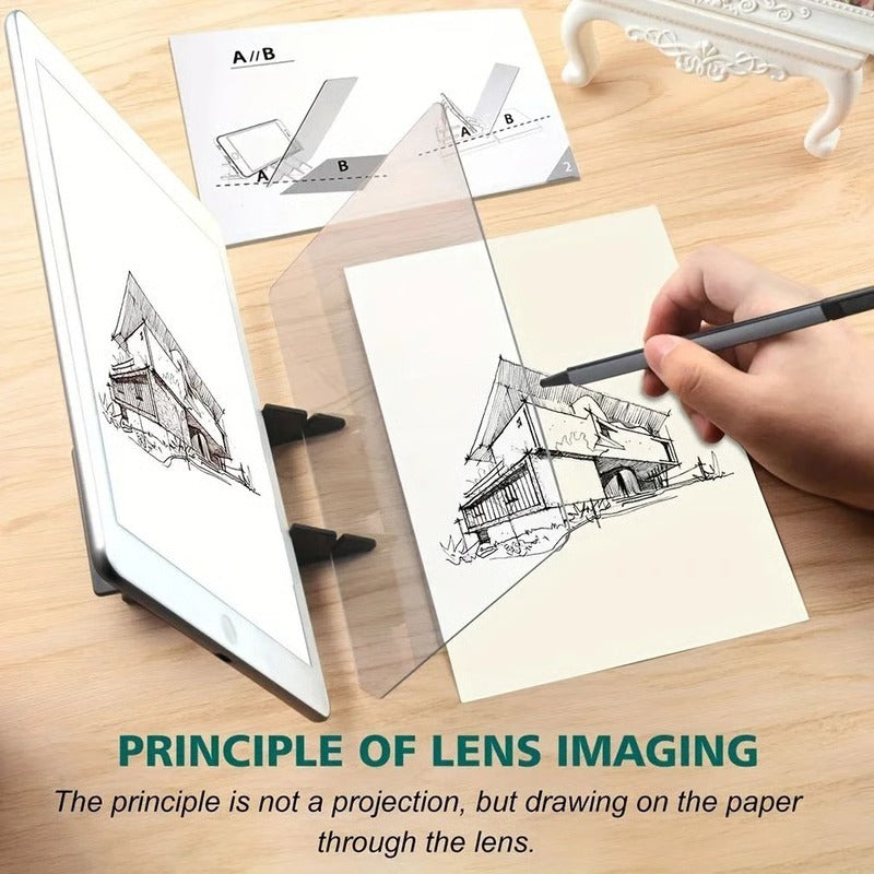 LED Copy Board with Adjustable Brightness for Sketching and