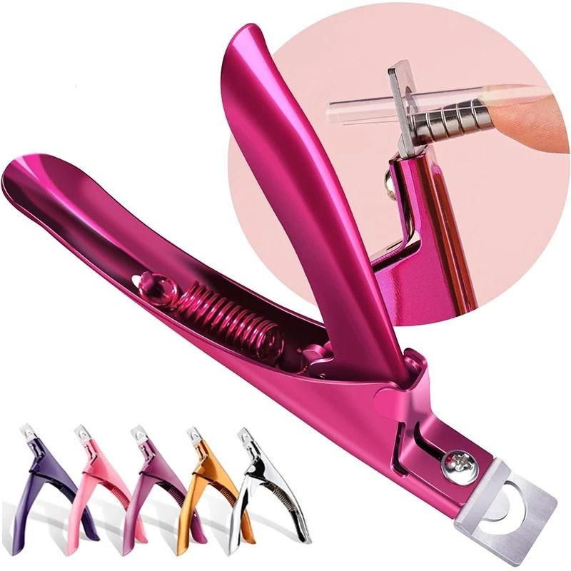 Nail Tip Cutter Heavy Duty for Acrylic Gel Nails Professional Use