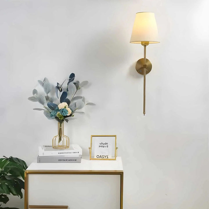 Wireless Wall Mounted Fixtures Battery Operated Set