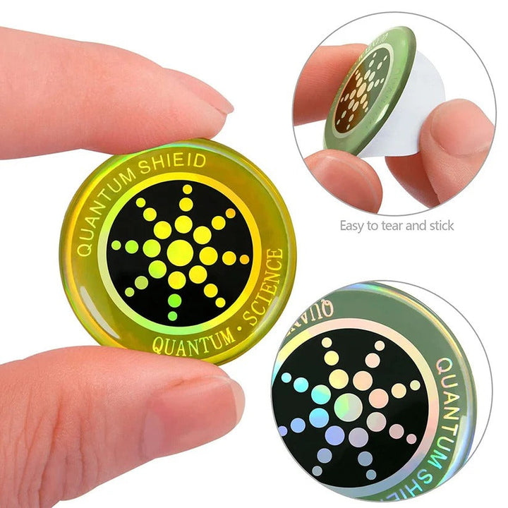 Anti-Radiation Protection Stickers for Mobile Devices and Routers Set