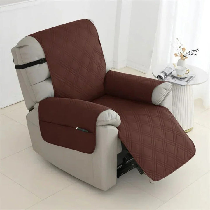 Waterproof Quilted Recliner Slipcover Pet-Friendly Protector