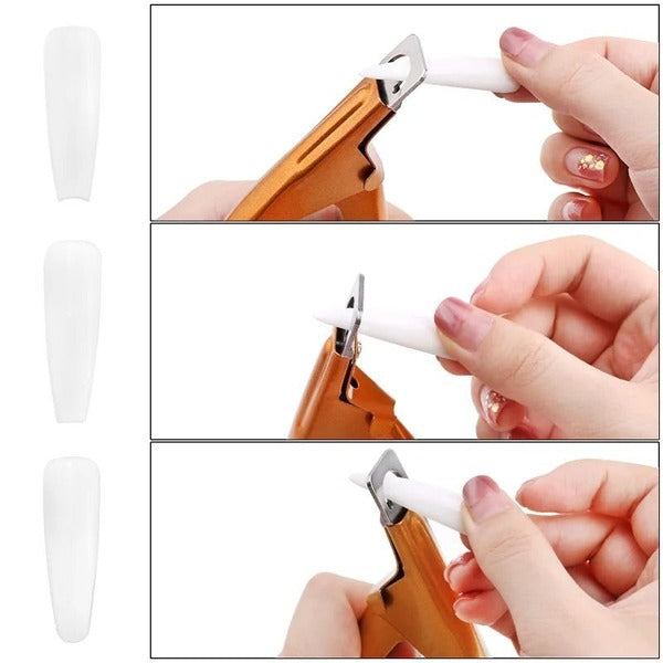 Nail Tip Cutter Heavy Duty for Acrylic Gel Nails Professional Use