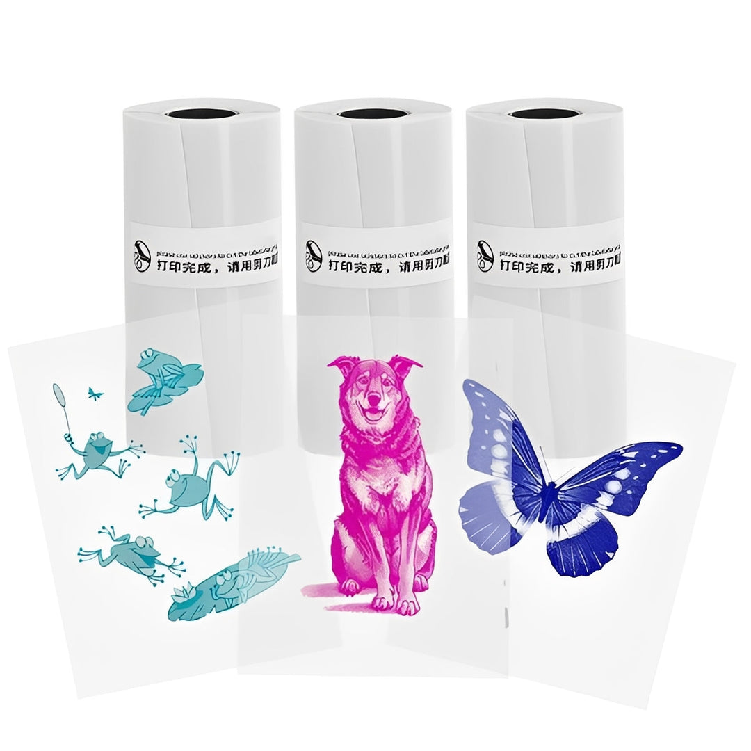 Portable Thermal Sticker Printer with Bluetooth for Photos and Memos