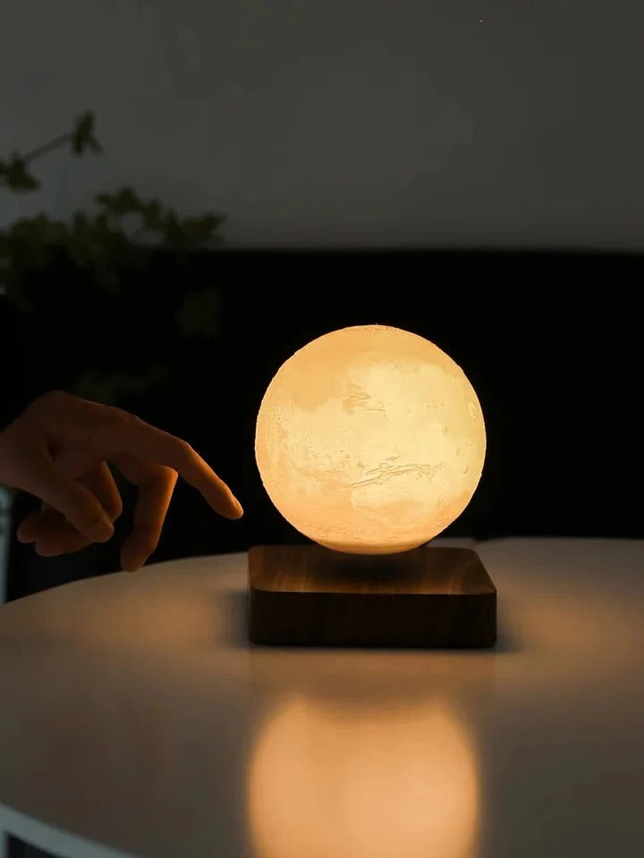 LED Floating Moon Lamp Decorative Ambient - Lenila